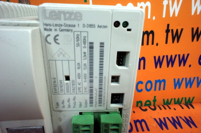 LENZE Drive EVF8216E 裕益科技自動化設備可程式編碼器PLC分散式控制系統DCS